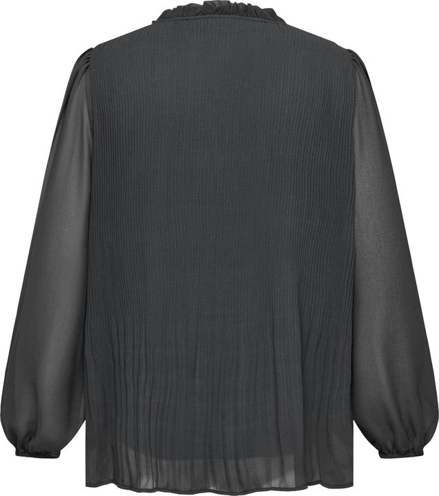 Produktbild Only Normal geschnitten Rundhals Elastische Bündchen Ballonärmel Top Top (44)