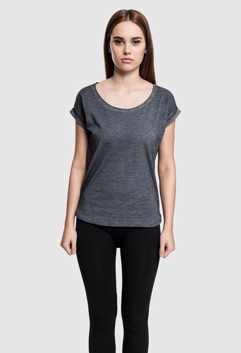Immagine prodotto Urban Classics Tee lungo da donna a forma di schienale con tintura spray (L)