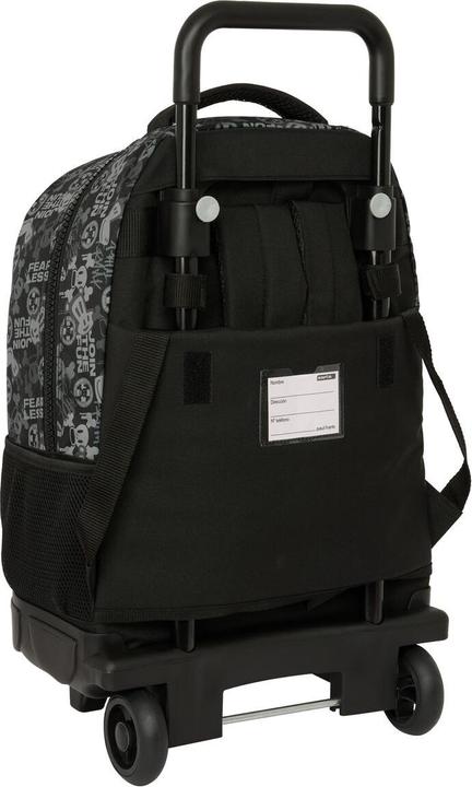 Produktbild Paul Frank Schulrucksack mit Rädern Join the fun Schwarz 33 X 45 X 22 cm