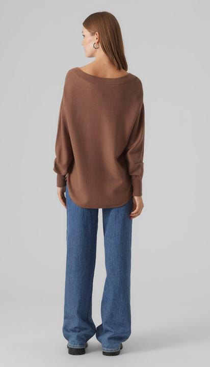 Actual product image Vero Moda VMNANCY LS BOATNECK PULLOVER GA EXC Knitted jumper (XS)