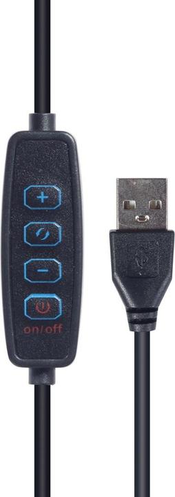 Produktbild Gembird MOBILE ACC SELFIE RING&HOLDER/LED-RING4-PH-01