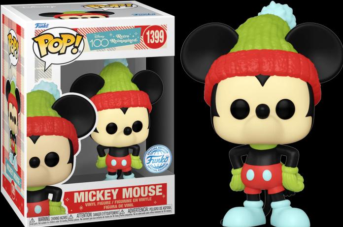 Produktbild Funko Pop! Disney 100th: Retro Reimagined - Mickey Mouse (Special Edition) #1399 Vinyl Figure