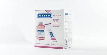 Immagine prodotto Vitis Confezione Pasta di gomma 100ml Collutorio 500ml (500 ml)