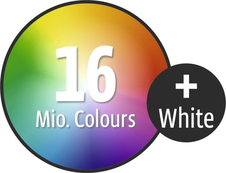 Produktbild Hama WiFi-LED-Lampe RGB (E27, 10 W, 806 lm, 1 x, G)