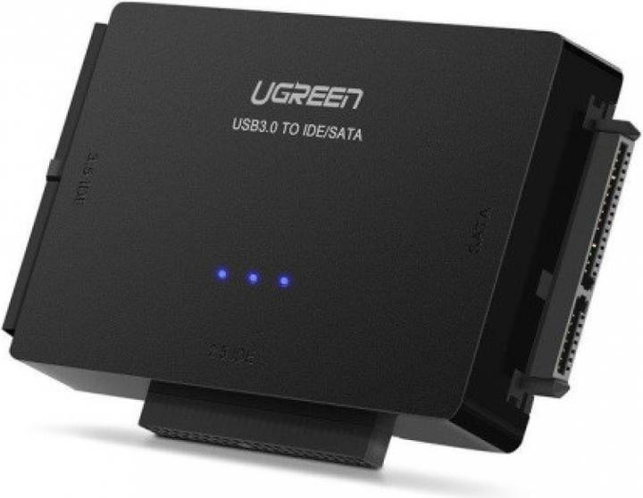 Produktbild Ugreen SATA IDE auf USB 3.0 Adapter für 2.5" 3.5" SATA SSD HDD an USB 3.0 (1 m)