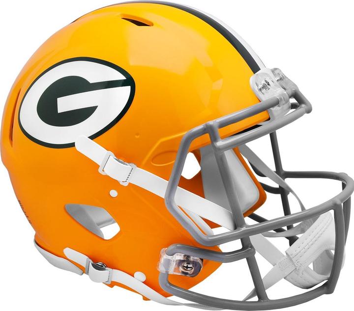 Actual product image Riddell Speed Authentic Helmet NFL Green Bay Packers 6179