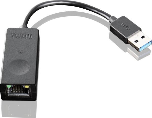 Produktbild Lenovo ThinkPad USB 3.0 Ethernet adapter - Netzwerkadapter - USB 3.0 - Gigabit Ethernet - FRU - f... (USB 3.0, RJ45 (1x))