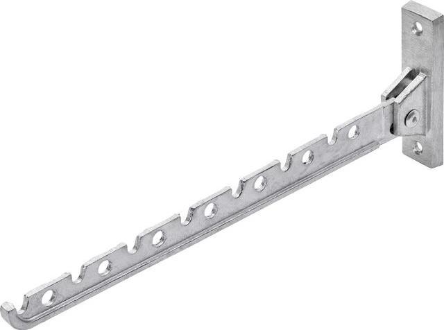 BestaPac Crochet pour aérer les vêtements aluminium 330mm
