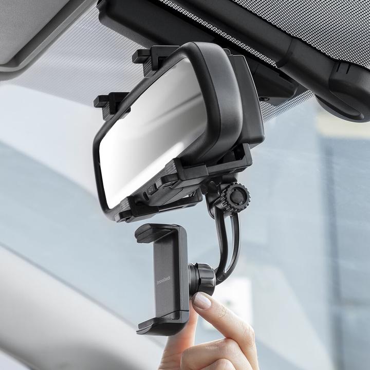 Produktbild InnovaGoods Handyhalter fürs Auto - für Rückspiegel