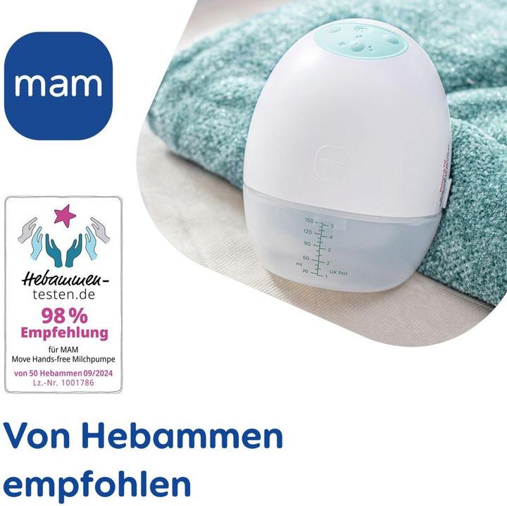 Actual product image MAM Move Hands-free breast pump