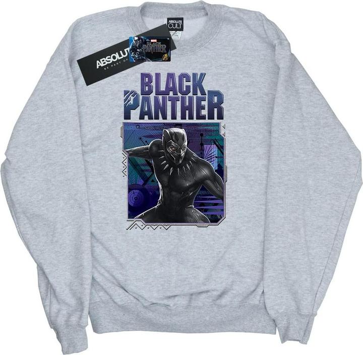 Black Panther Tech Badge Sweatshirt Jungen