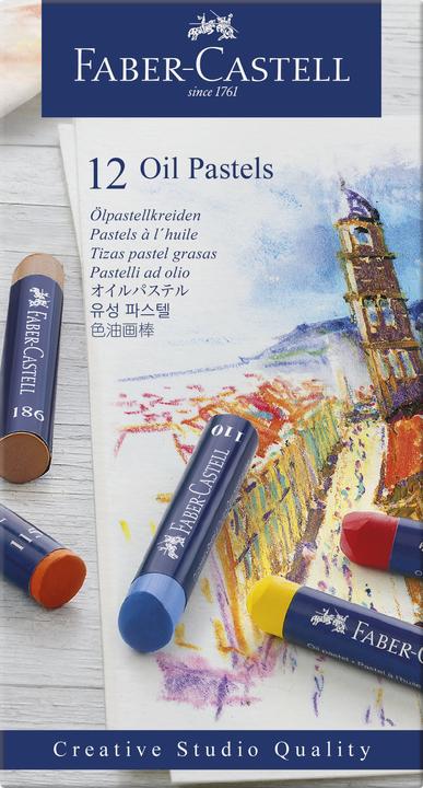 Immagine prodotto Faber-Castell Pastelli a olio STUDIO (Multicolore, 12 x)