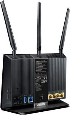 Produktbild ASUS Router RT-AC68U AC1900 4LANx1GB WiFi USB 2.0 USB 3.0 DualB (RT-AC68U)