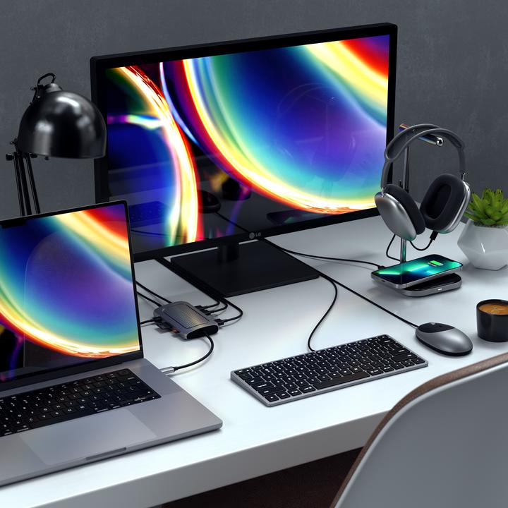 Produktbild Satechi USB-C-Station/Replikator (U4MA3M) (USB-C, 7 Ports)