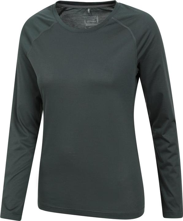 Actual product image Mountain Warehouse Womens/Ladies Quick Dry Long-Sleeved Top (40)