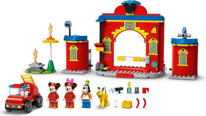 Actual product image LEGO Disney 10776 Mickey and Friends fire station and car (10776, LEGO Disney)