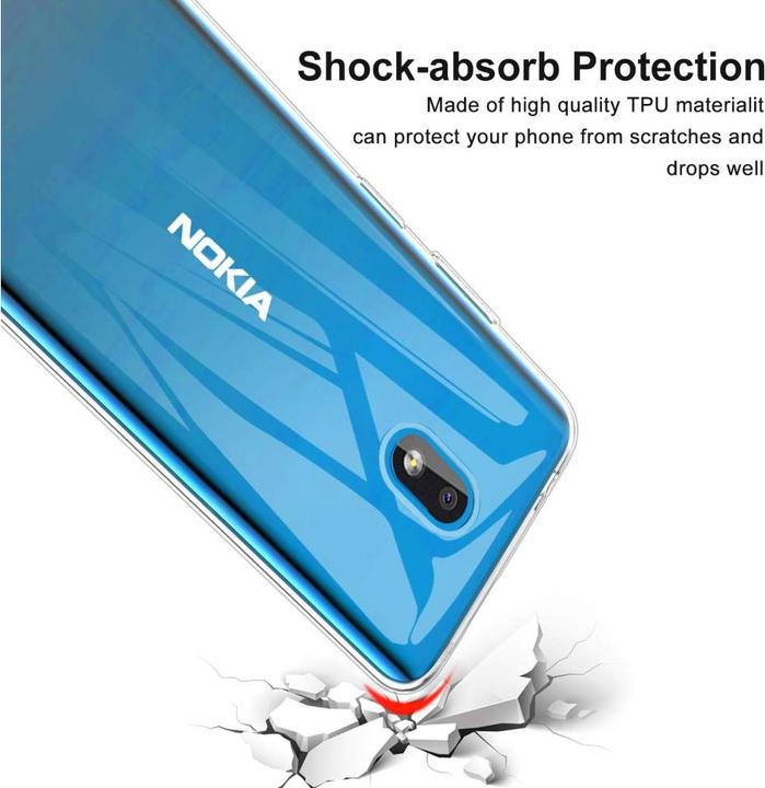 Actual product image Screenguard Nokia 2.2 Flexible TPU Clear Case (Nokia 2.2)