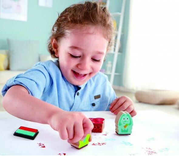 Immagine prodotto Hape Set di timbri Paw VE12