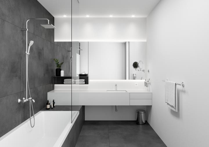 Produktbild hansgrohe HG EH-WT-MI VERNIS Shape 100 m Zugstangen-Ablaufgarnitur 1 1/4Zoll ch