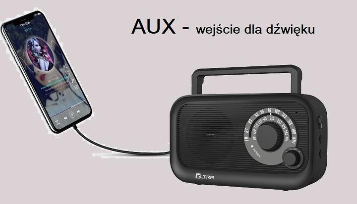 Actual product image Elta Radio HANIA czarny (LW, FM)