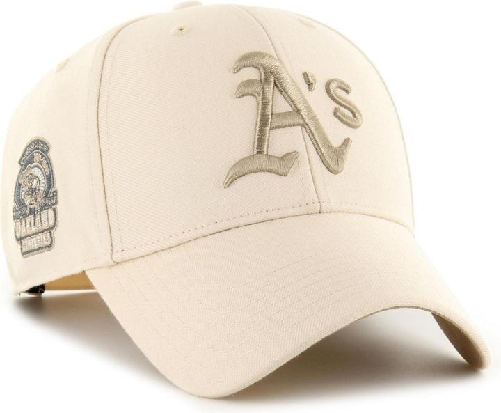 47 Brand Snapback Cap - SURE SHOT Oakland Athletics beige
