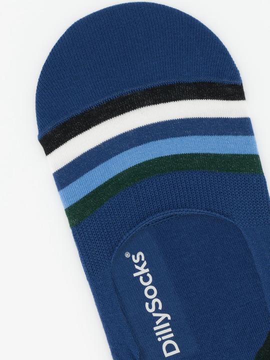 Image du produit DillySocks Hidden Bold Line Bleu (Une unité par pack, 39 - 42)