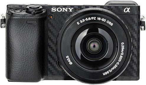 Actual product image JJC KS A6400CF Camera Carbon Fiber Film