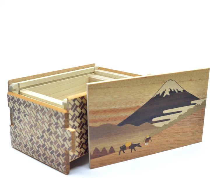 Immagine prodotto Maruyama Himitsu Bako - Passo di Hakone (10 passi) - Casella di puzzle