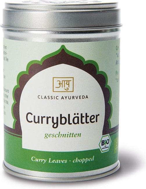 Produktbild Classic Ayurveda Curryblätter, geschnitten, Bio (12 g)