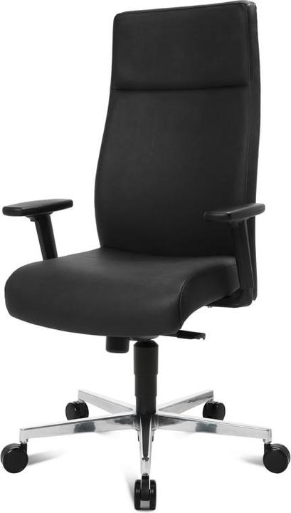 Actual product image Topstar Profi Chief 300 desk chair genuine leather black - height adjustable