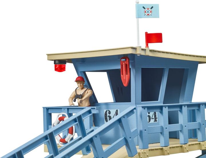 Bruder bworld LifeGuard Station,Quad,Watercraft