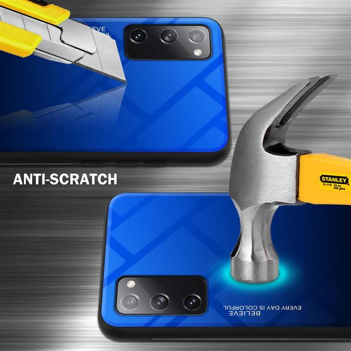 Produktbild Cadorabo TPU 2 Farben Glas Cover (Samsung Galaxy S20 FE)
