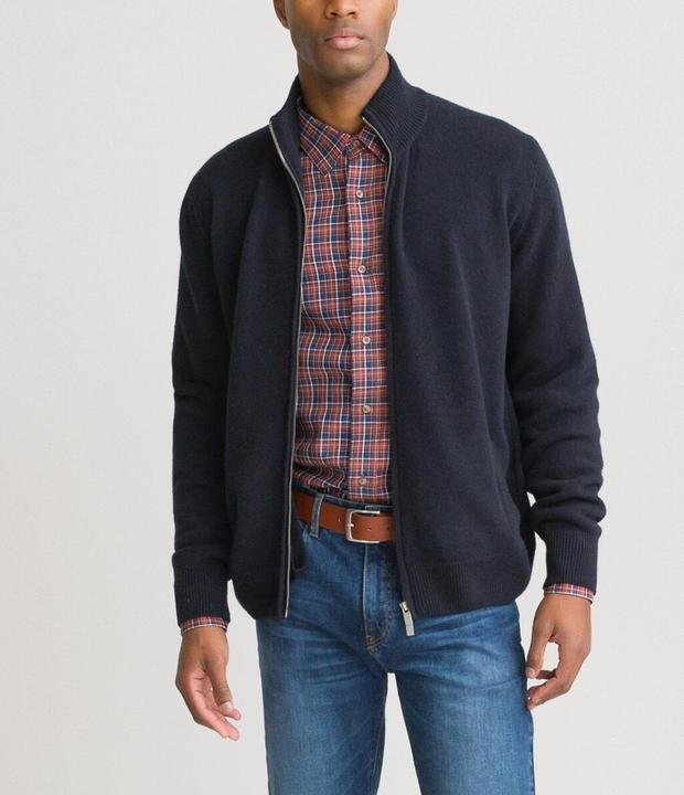 Actual product image La Redoute Collections 100% Lambswool Cardigan (XL)