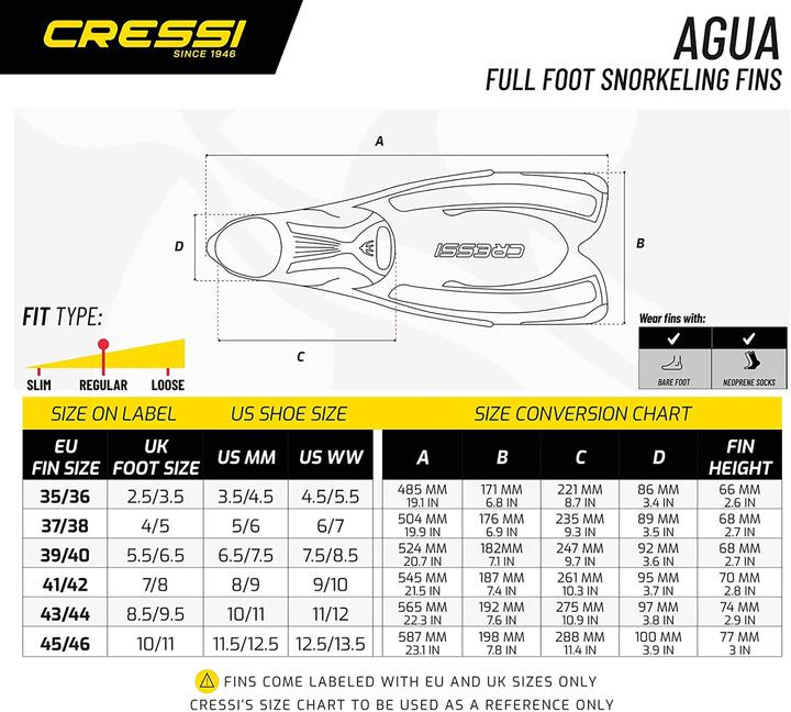 Produktbild Cressi Agua (43 - 44)