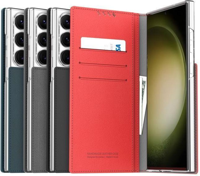 Actual product image Araree Mustang Diary Made in Korea Series (Samsung Galaxy S23 Ultra)