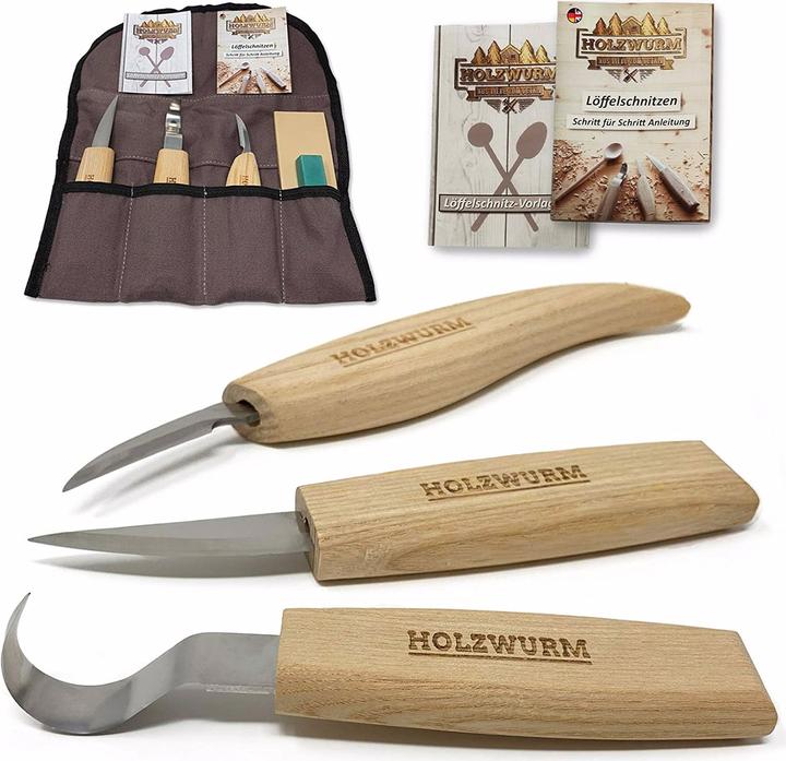 Produktbild Holzwurm Schnitzmesserset