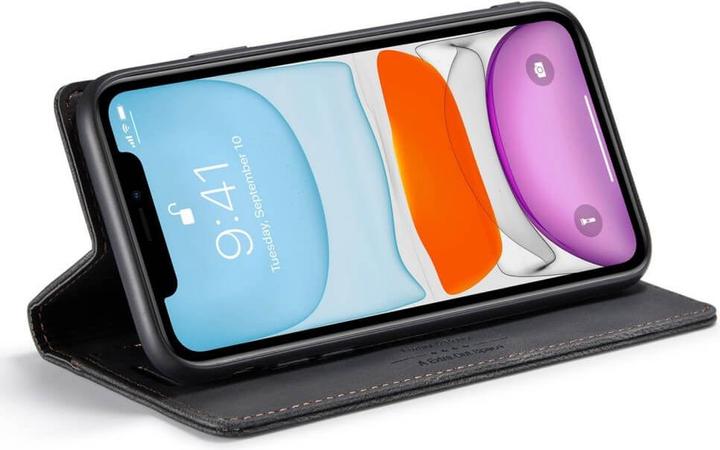 Image du produit Cover-Discount iPhone 11 Pro - Étui flip vintage noir (Apple iPhone 11 Pro)