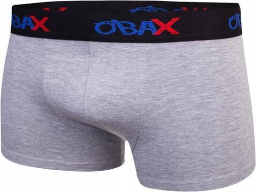 Immagine prodotto Obax Boxer Uomo 3p Nero/Rosso/Grigio L (L)