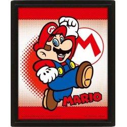 Produktbild Pyramid Framed 3D Cornice Super Mario Mario Yoshi Flip 26x20cm (26 x 20 cm)