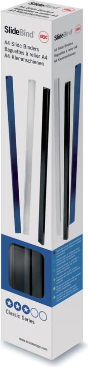 Actual product image GBC Slide-in binder spine