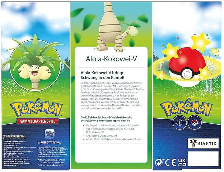 Produktbild Pokémon Pokemon Go V-Box (Deutsch, Booster Pack)