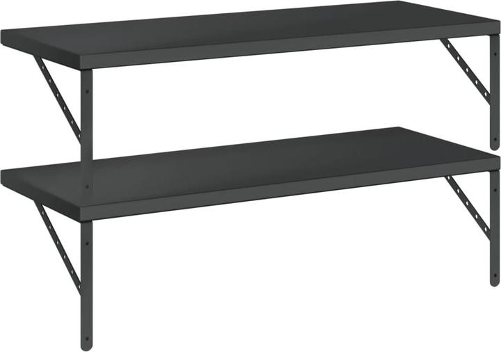 Immagine prodotto VidaXL Mensole a muro 2 pezzi 100 x 40 cm Nobile (100 x 40 x 3 cm)