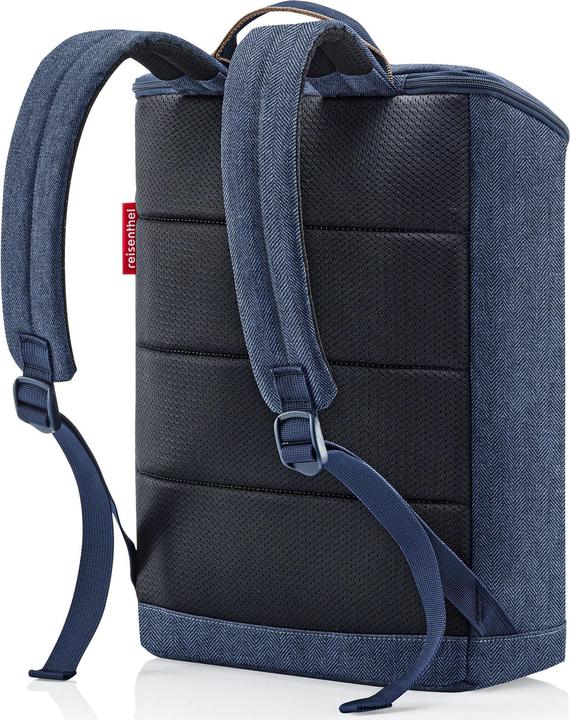 Produktbild reisenthel Reisetasche Overnighter-Backpack Herringbone Dark Blue (13 l)
