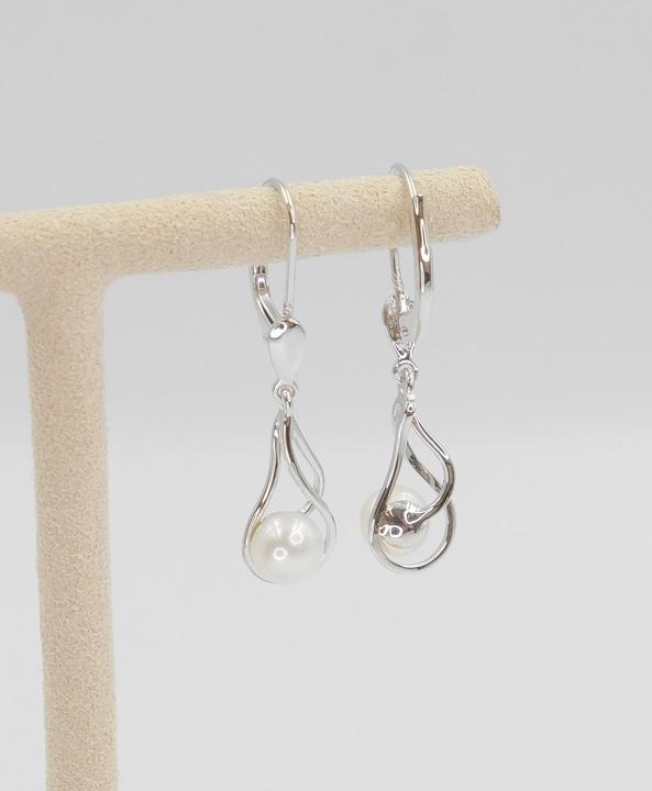 Image du produit Muau Boucles d'oreilles (Or blanc)