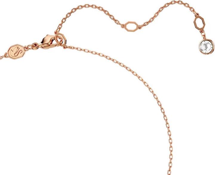 Produktbild Swarovski Hyperbola Halskette Pavé Unendlichkeit Weiss Roségold (Swarovski Metall, 38 - 45 cm)