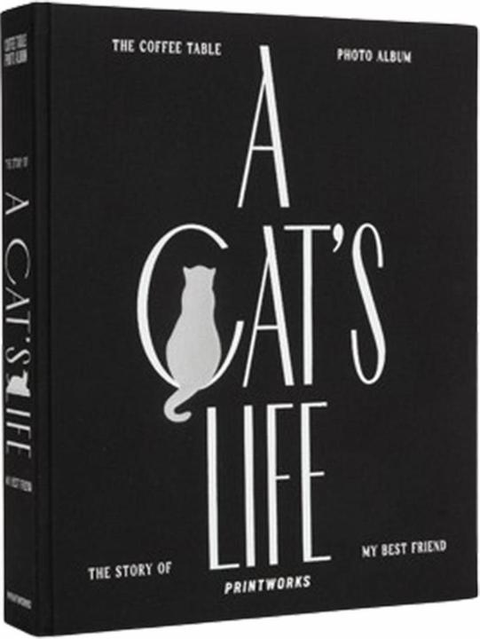 Image du produit Printworks Album photo d'une vie de chat noir (28 x 21 cm)