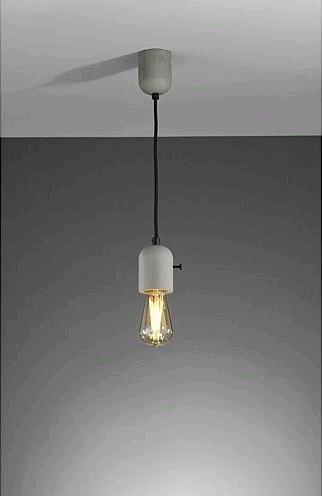 Image du produit Böhmer Suspensions pour luminaires en béton avec interrupteur rotatif