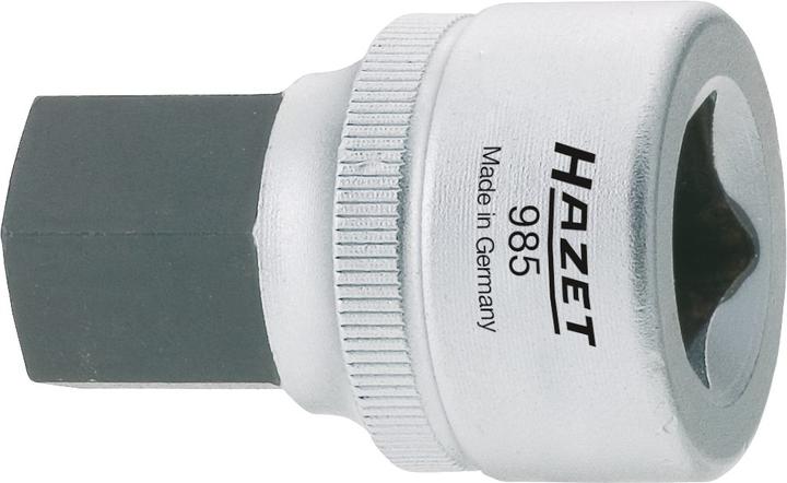 Produktbild HAZET Schraubendreher-Steckschlüsseleinsatz 985-5 ∙ Vierkant12,5 mm (1/2 Zoll) ∙ Innen Sechskant Pr… (5 mm)