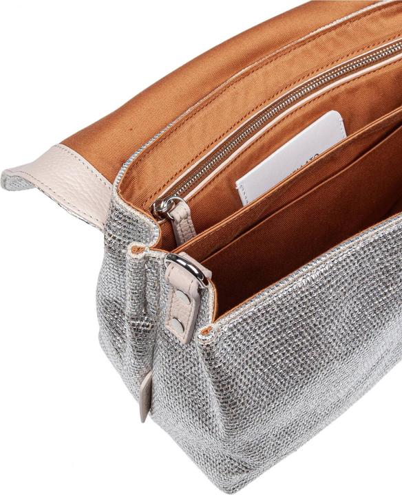Immagine prodotto Zanellato postina midollino s bag in raffia color silver