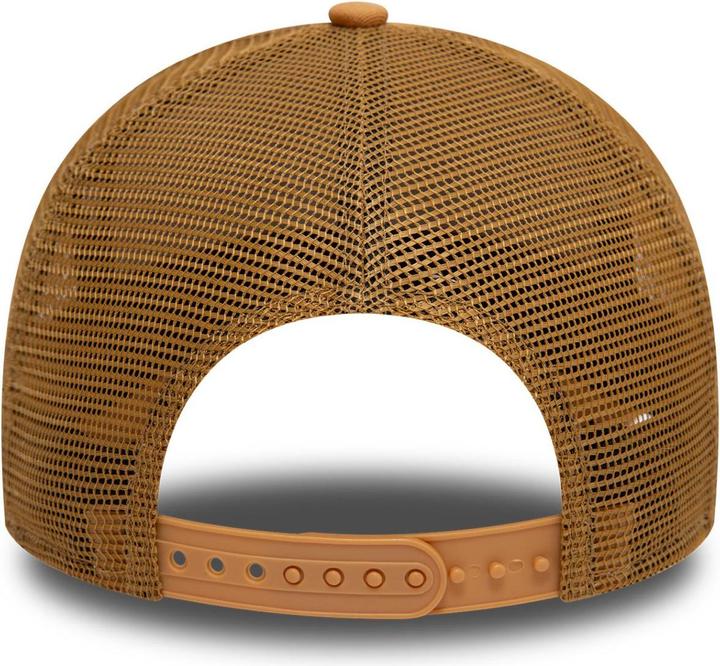 Actual product image New Era A-Frame Trucker Cap - Los Angeles Dodgers camel